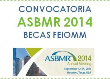 Convocatoria Becas Feiomm ASBMR 2014