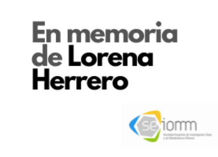 La familia SEIOMM lamenta la muerte de Lorena Herrero