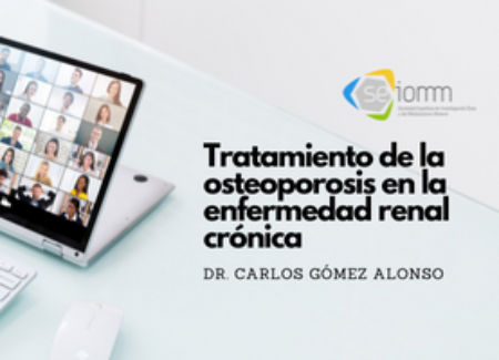 Disponible el vídeo de “Tratamiento de la osteoporosis en la enfermedad renal crónica”, con el Dr. Carlos Gómez Alonso
