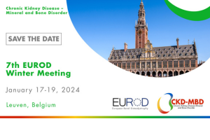 El 7º Congreso de la European Renal Osteodystrophy (EUROD) se celebrará en Leuven, Bélgica